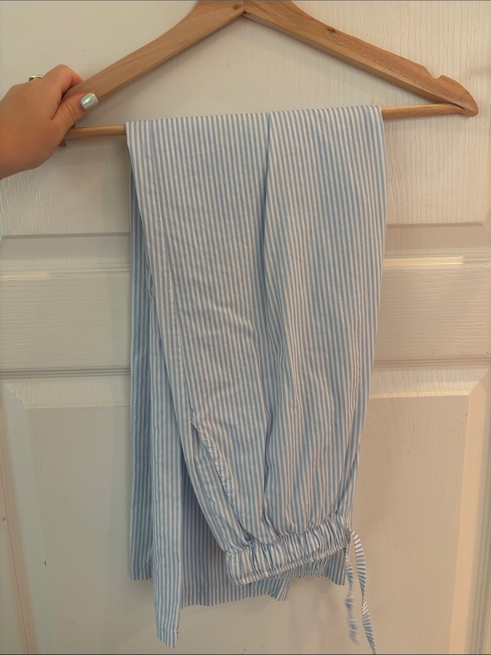 Pinstripe pants